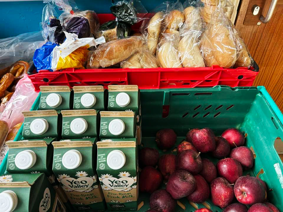 Photo of several food parcels